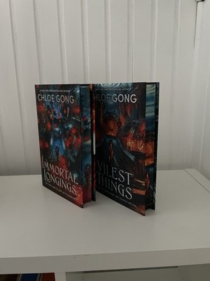 Immortal Longings & Vilest Things- Chloe Gong Signed Exclusive Fairyloot Edition