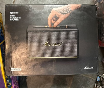 Marshall Acton III Bluetooth Home Speaker - Black, Sealed