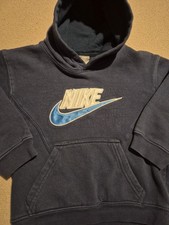 Vintage Y2K Nike Pullover Hoodie Kids Youth 4T Spellout Embroidered Swoosh