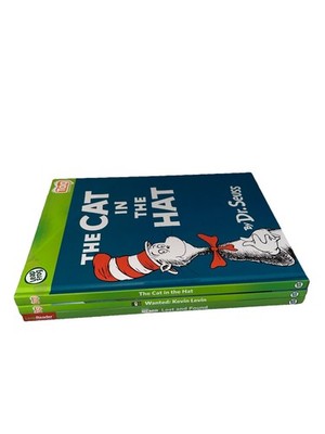 Leap Frog TAG/ Leap Reader Hardcover Book Lot Of 3 - Dr Seuss,Nemo, Kevin Levin