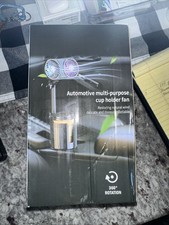 Car Cup Holder Fan Stay Comfortable During Drive USB Car Fan Support 12V/24V