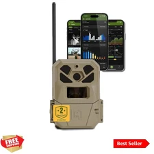 Edge 2 Pro Cellular Trail Camera - Auto Connect Nationwide 4G LTE - On Demand...