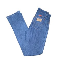 VTG Wrangler Cowboy Cut Jeans Women 7 x 30 Slim Fit High Waisted Western 90s Y2K