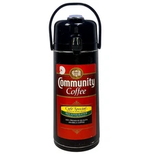Community® Coffee Commercial Grade AirPot Coffee Air Pump Dispenser-Decaf Label