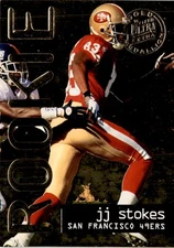 1995 Ultra #467 J.J. Stokes Gold Medallion San Francisco 49ers