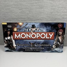Monopoly Pirates Of The Caribbean On Stranger Tides Collector's Edition Game NEW