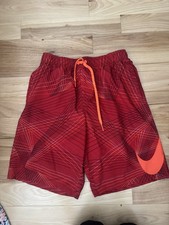 Nike Men's Stripe Breaker Volley Swim Shorts Trunks M