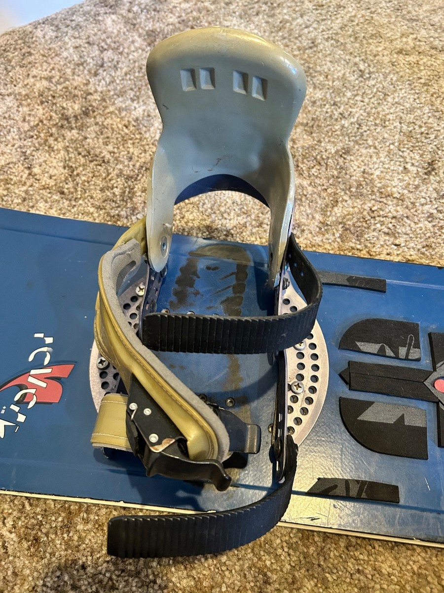 Vintage Morrow Revert +M Blue Snowboard 151cm Original Bindings