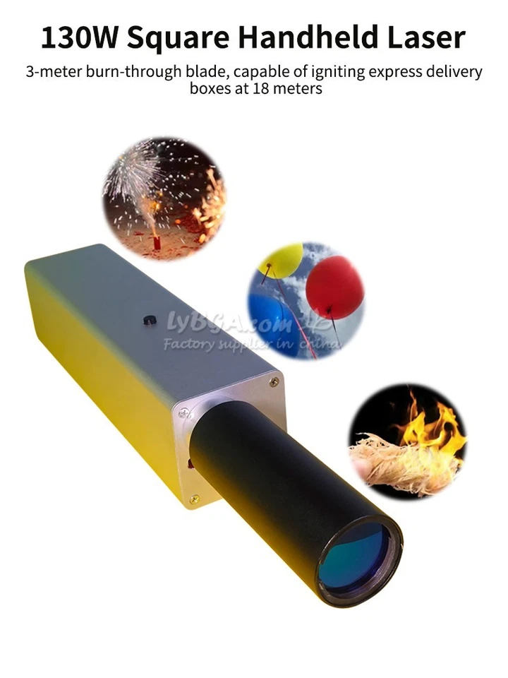 LY-130W Handheld Laser Mosquito and fly Killing tools Remote Igniter Work 18m