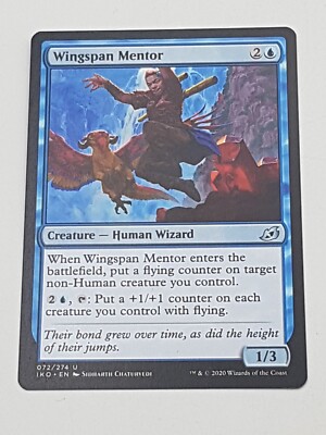 Magic the Gathering Einzelkarte Wingspan Mentor bespielt