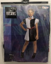 Girls Disney Villains Cruella Deville Dalmatians Costume Size Small 6