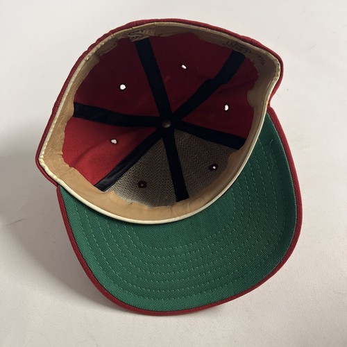 Vintage Philadelphia Phillies KM Pro Game Model Baseball Hat 100% Wool Cap 7 1/8 - Picture 6 of 10