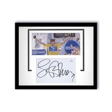 Lance Armstrong AUTOGRAPH Signed Tour de France Cycling Framed 11x14 Display