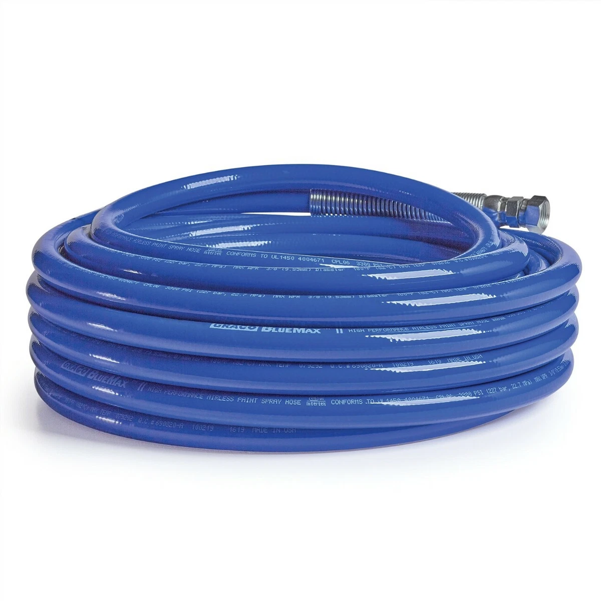 Manguera de pintura sin aire Graco BlueMax II 50' 3/8" 3300 psi 240797 826080