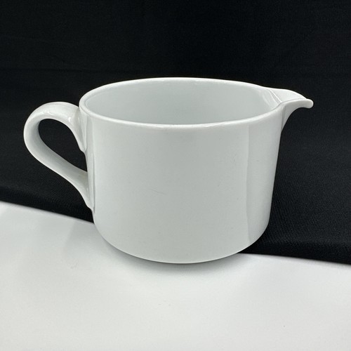Dansk Bistro Bisserup White Stoneware Creamer Made In Portugal - Picture 4 of 12