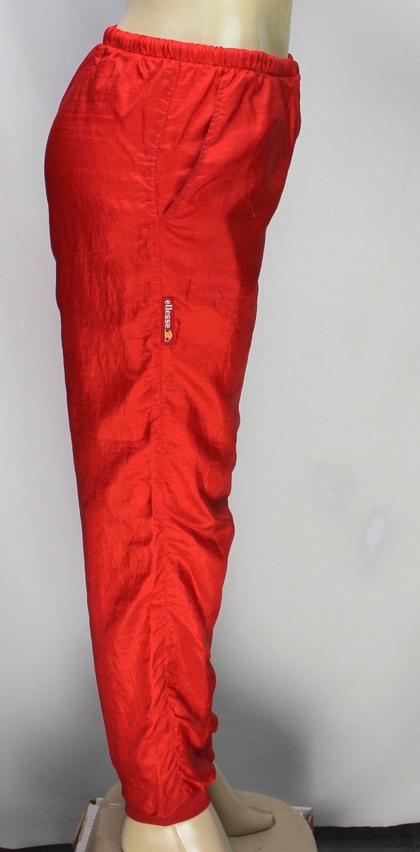 レトロ　ellesse パンツ レッド ET 620 Vintage Ellesse Women's 2PC Set Tracksuit Pants & Jacket Red Size