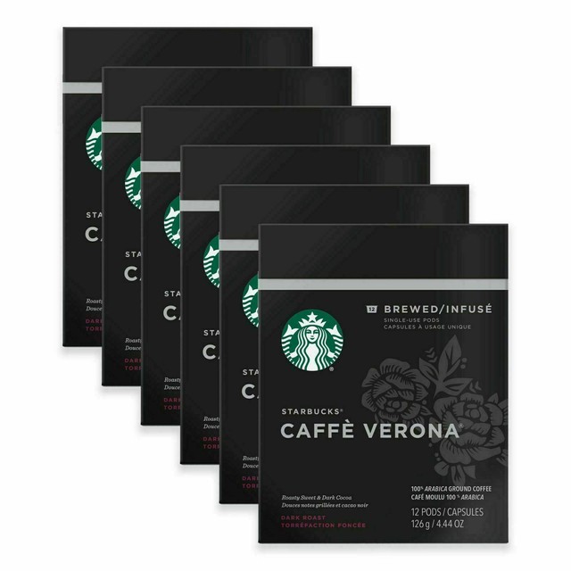 starbucks caffe verona pods
