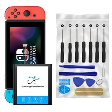 Rechargeable 4400mAh Battery Tool Set For Nintendo Switch HAC-001 Game Console