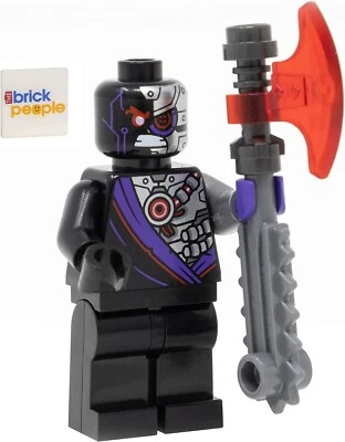 LEGO Ninjago Nindroid Minifigur (Legacy) mit Sägeaxt - Bild 1 von 4