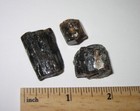 3 SMALL NATURAL 0.45"- 1" DRAVITE BROWN TOURMALINE CRYSTALS INDIA ~ 28g *4 (GG) — photo 6