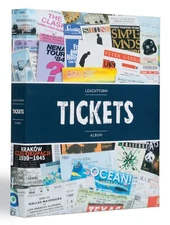 Show Game Tickets Album 26 Clear Pages Safe Protection Holiday Gift Lighthouse 