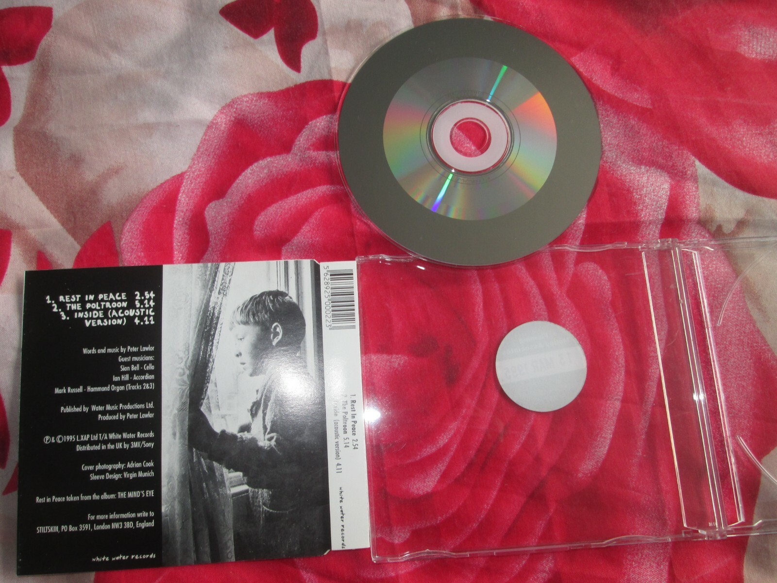 Stiltskin ‎ Rest In Peace Label White Water Records ‎ WWR D3 UK CD