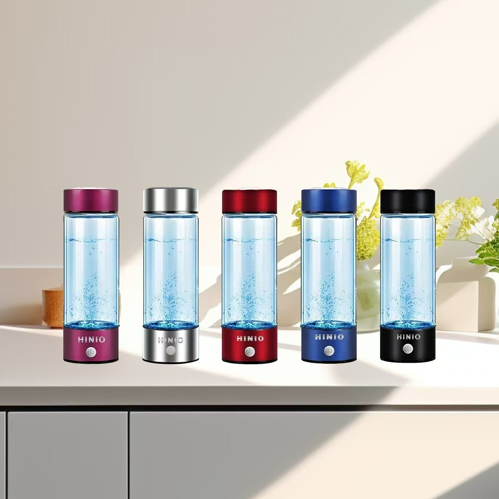 Hydrogen Water Bottle Generator with SPE PEM Technology | Portable Water Bottle