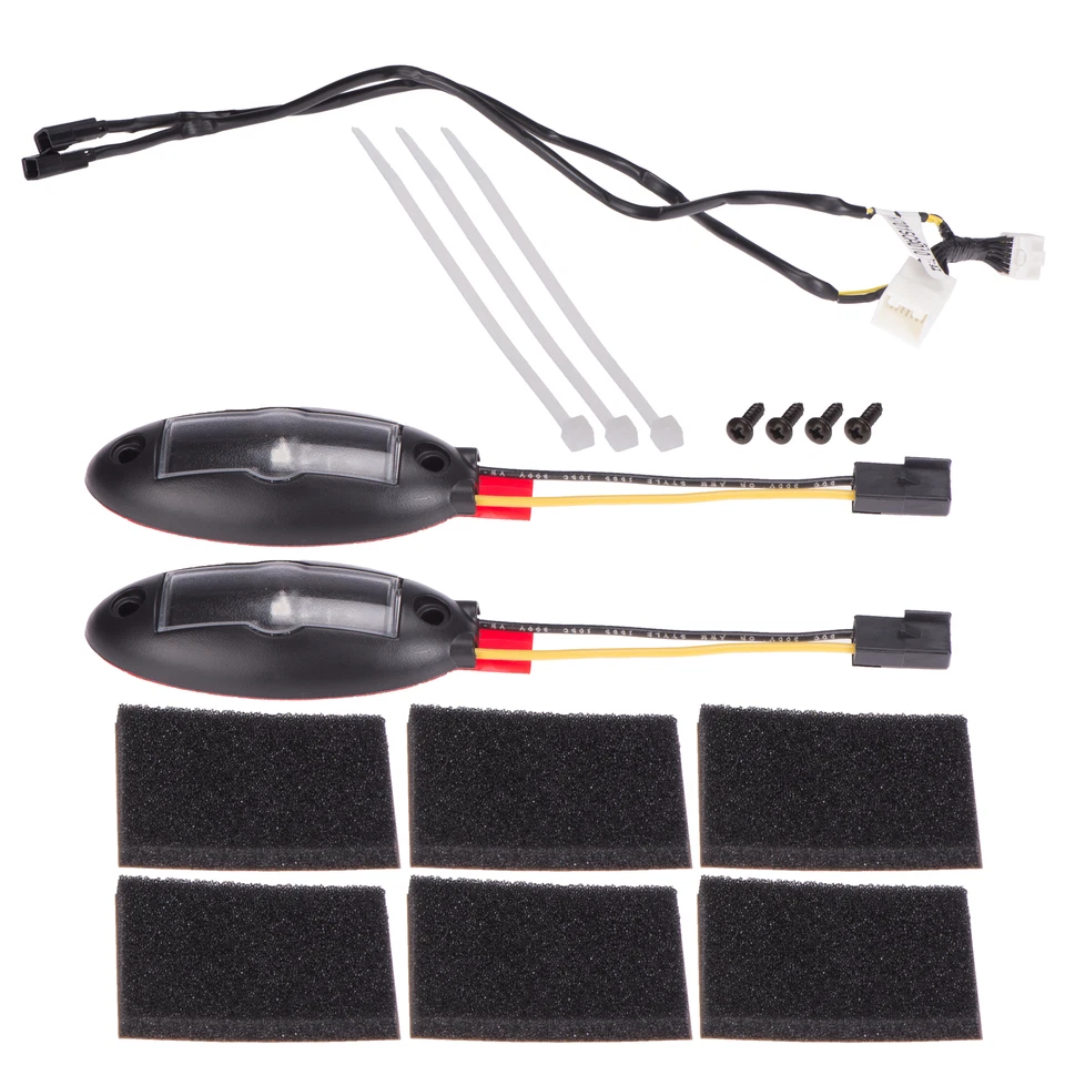 Kit de iluminación interior del espacio para los pies rojo Subaru BRZ 2013-2018 OEM NUEVO H701SCA000 Foto 2 de 4