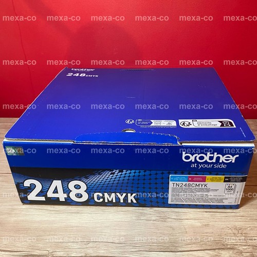 Brother TN248 CMYK Toner Cartridges - 4 pack - New Unopened | FREE 📦 DELIVERY