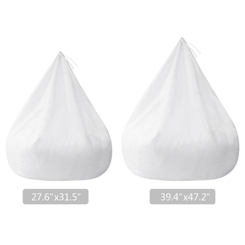 2 Size Large Bean Bag Chair Indoor For Adults Kids Lazy Lounger Couch Sofa Cover - Picture 36 of 52