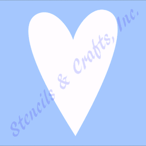 Heart Stencil Primitive Hearts Stencils Craft New Sbook Template Image Is Loading Heart Stencil Primitive Hearts Stencils Craft New Sbook
