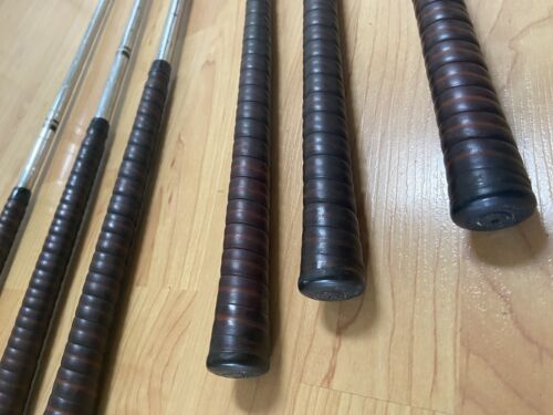 1965 VTG 7 Club Golf Spalding Top Flite Professional Iron Set RH OG Leather Grip - Picture 16 of 17