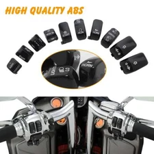 Handle Bar Control Switch Housing Caps For Harley Touring FLHTCU/ FLHTK 1996-13