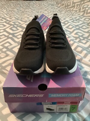 NWT Women's SKECHERS ''Sparrow 2.0'' Sneakers - Black - Size 7