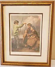 H. Campotosto - The Spring Of Life Antique Engraving Framed Print J.C. Armytage