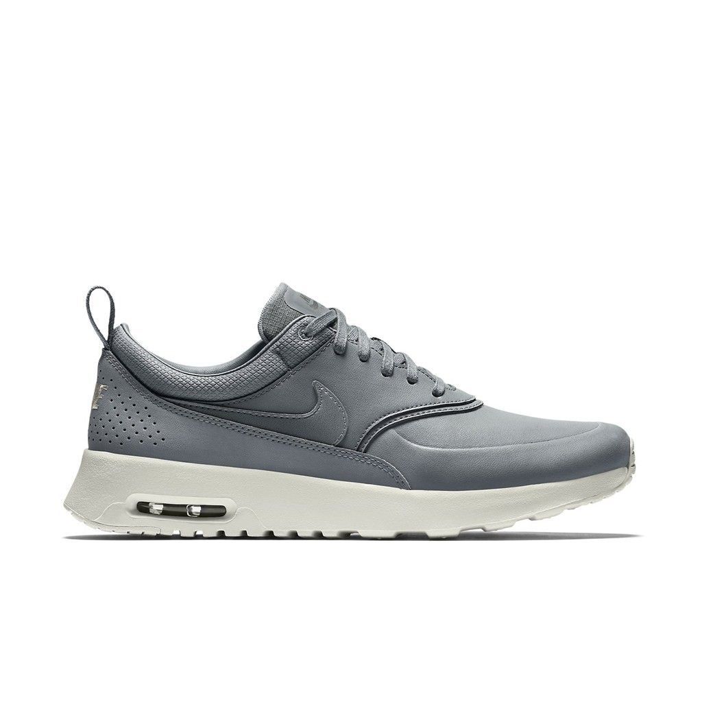 Staat Amazon Jungle Airco Nike Air Max Thea Premium Wmn Sz 8.5 616723-008 Cool Grey/Cl Grey-Silver  Leather | eBay