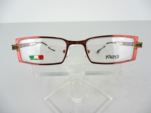 Pompeii Eyewear 390 (544) Rust/Bronze 47 x 18 135 mm PETITE Eyeglass Frames - Picture 3 of 4