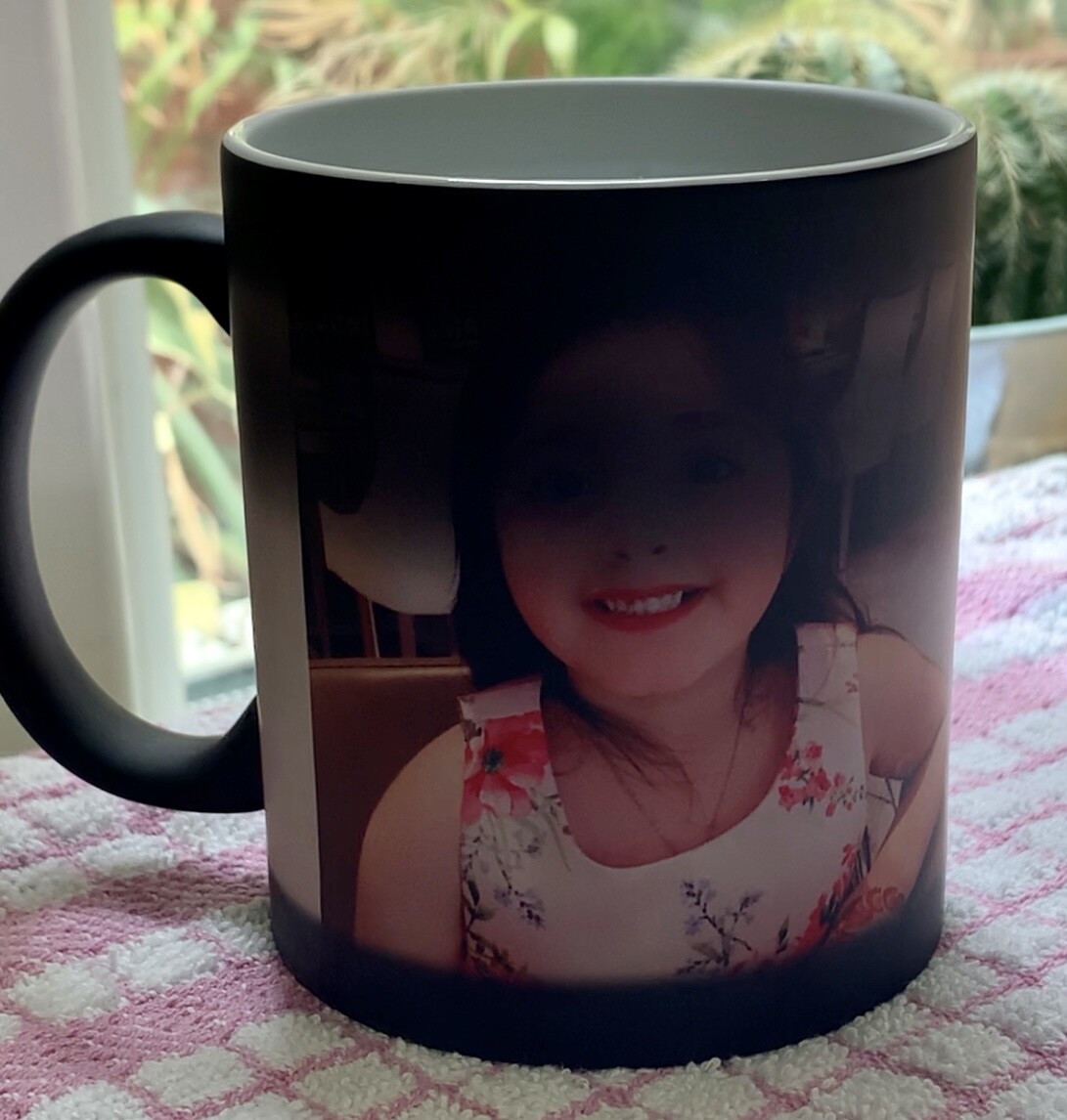Personalised Colour Change Magic Mug Heat Change Magic Mug with Photo or  Text
