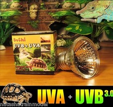 Lampadina lampada faretto spot  UVA UVB 3.0 E27 rettili  tartarughe anfibi