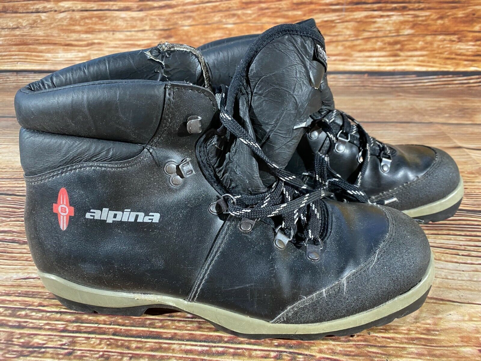 Alpina BC Touring Backcountry Cross Country Ski Boots Size EU44 US10.5