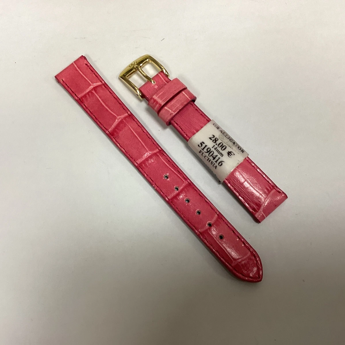 Bracelet montre veau grainé - saffiano Marron - camel | Atelier Romane – Atelier romane