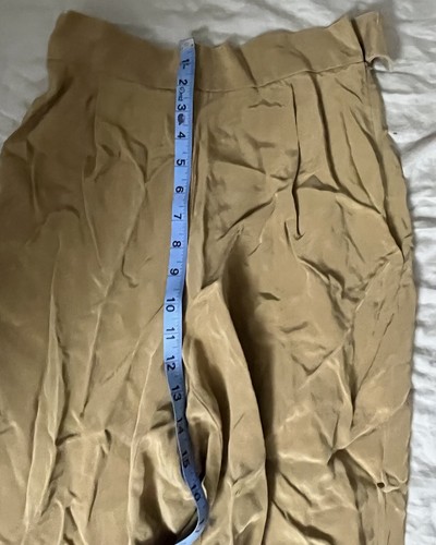 Liz Claiborne tan high waist dress pants straight leg women's 6 pre owned - Picture 7 of 9