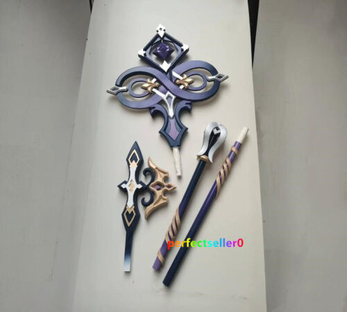 Honkai:Star Rail Herta Weapon Staff Cane Cosplay Props PVC Collection Handmade - Picture 3 of 5