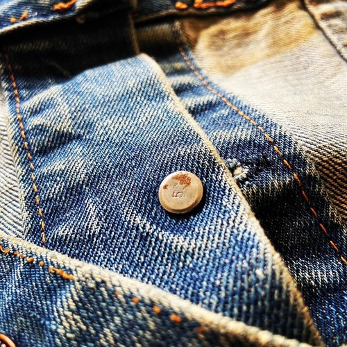 🇺🇸 Made in USA Vintage 60-70s Levis 70505 0217 Type 3 Big E trucker jacket - Picture 8 of 10