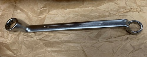 Bahco 2M-21-23 Double Ring-End Wrench, Deep Offset, 12-Point, 21 X 23mm - Picture 1 of 2