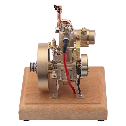 Modèle moteur à essence vertical EngineXpert H73 - laiton, monocylindre, 4 temps - Photo 8 sur 8