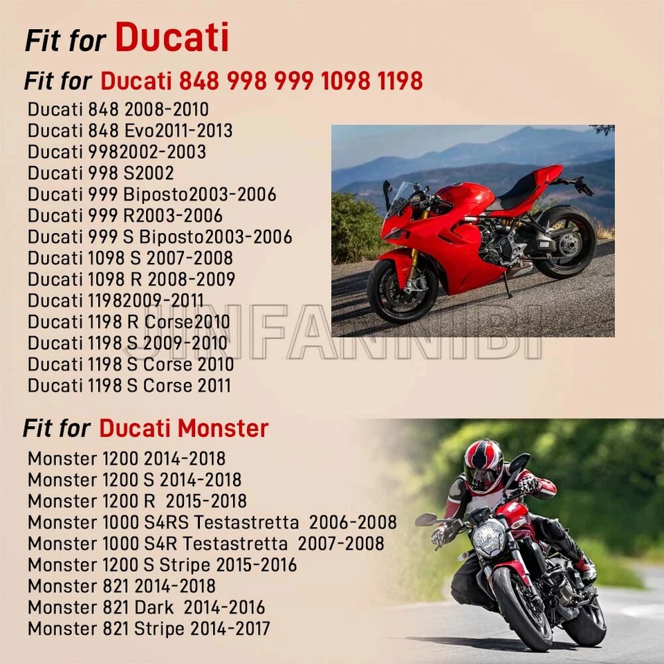 Kit de reconstrucción de placa de herramienta de árbol de levas para Ducati Multistrada Streetfighter Hypermotard Foto 4 de 4