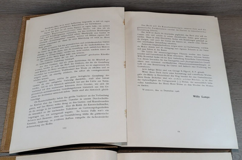 Arts Crafts Apartment Modern Age 1908 Modern Garden Design 1909 In German - Picture 16 of 24