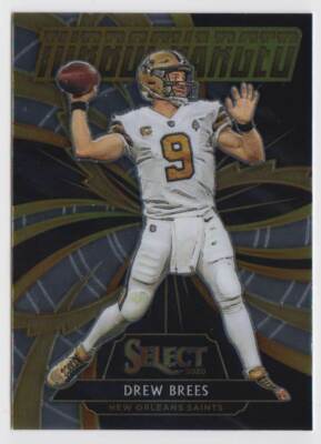 2020 Panini Select Turbocharged #T13 Drew Brees New Orleans Saints