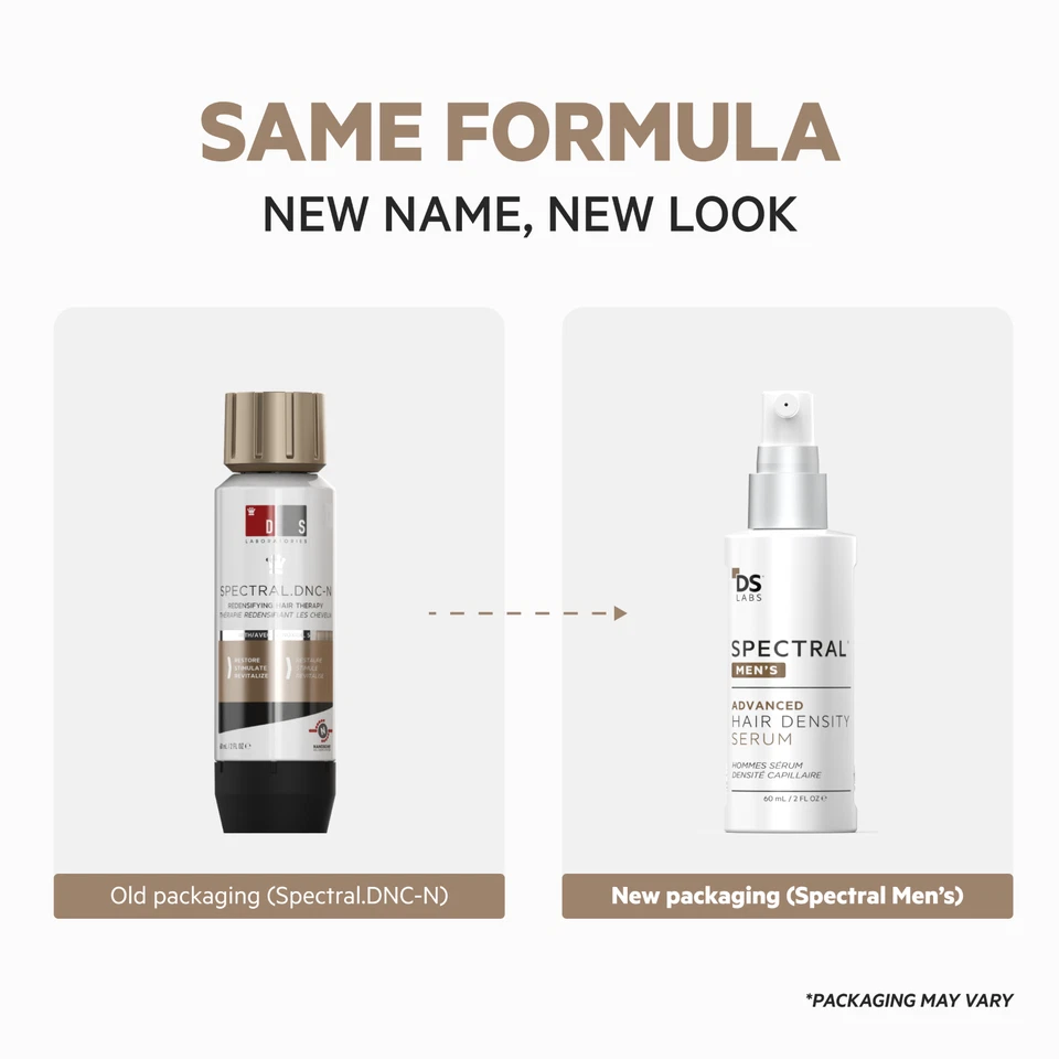 Suministro para 3 meses Spectral para hombre (Spectral.DNC-N) | Suero para el cabello con nanoxidil 5 % Foto 3 de 4